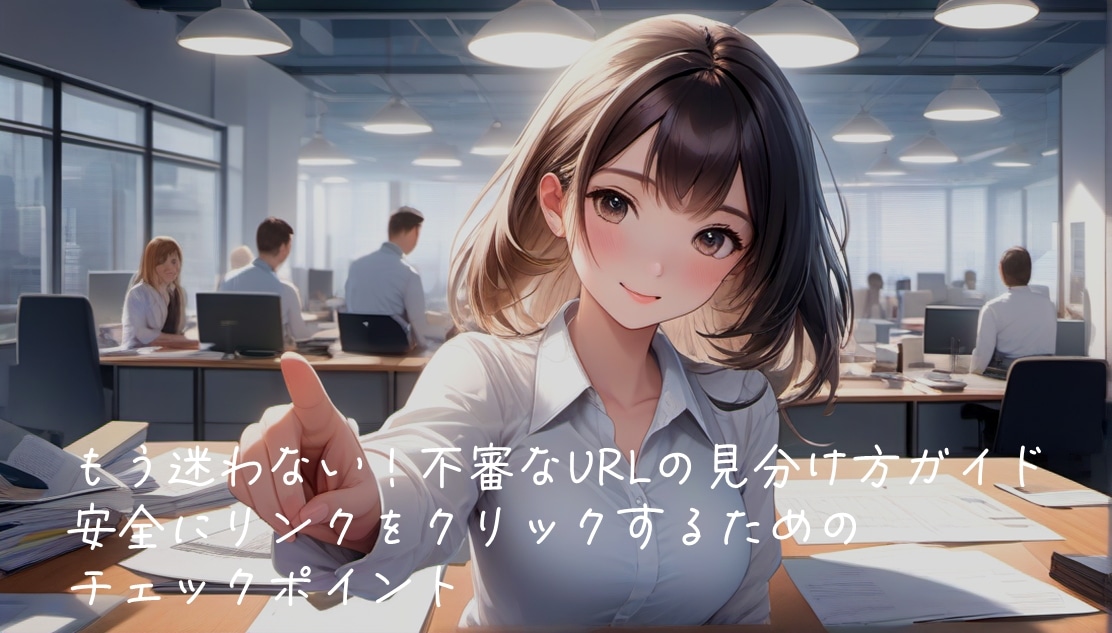 もう迷わない！不審なURLの見分け方ガイド〜安全にリンクをクリックするためのチェックポイント〜